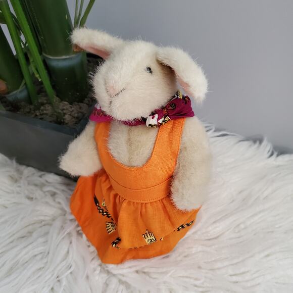 Vintage Muffy VanderBear Hoppy VanderHare Check Mates Stuffed Toy - Picture 2 of 11